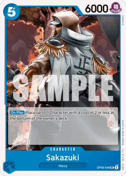 Sakazuki (OP06-046) - Wings of the Captain (Uncommon) [OP06-046] - TCG Shoppen TCG Shoppen One Piece Single