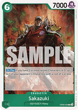 Sakazuki (OP09-026) - Emperors in the New World (Rare) [OP09-026] - TCG Shoppen TCG Shoppen One Piece Single