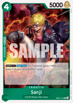 Sanji (EB01-014) - Memorial Collection (Rare) [EB01-014] - TCG Shoppen TCG Shoppen One Piece Single