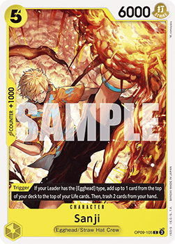 Sanji (OP09-105) - Emperors in the New World (Common) [OP09-105] - TCG Shoppen TCG Shoppen One Piece Single