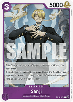 Sanji (OP12 - 070) (V.1) - Legacy of the Master (Rare) [OP12 - 070] - TCG Shoppen TCG Shoppen One Piece Single