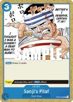 Sanji's Pilaf (OP03 - 056) - Pillars of Strength (Uncommon) [OP03 - 056] - TCG Shoppen TCG Shoppen One Piece Single