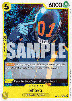 Shaka (OP07-101) - 500 Years into the Future (Uncommon) [OP07-101] - TCG Shoppen TCG Shoppen One Piece Single