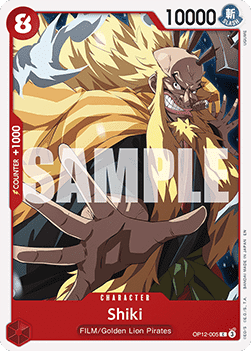 Shiki (OP12 - 005) - Legacy of the Master (Common) [OP12 - 005] - TCG Shoppen TCG Shoppen One Piece Single
