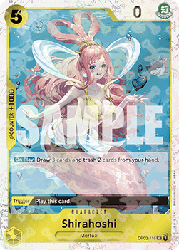 Shirahoshi (OP03 - 116) (V.2) - The Best (Uncommon) [PRB01 - OP03 - 116] - TCG Shoppen TCG Shoppen One Piece Single