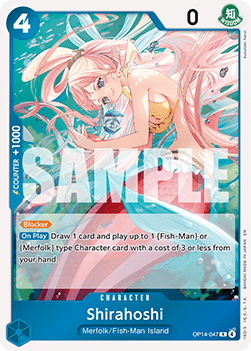 Shirahoshi (OP14-047) - The Azure Sea's Seven (Rare) [OP14-047] - TCG Shoppen TCG Shoppen One Piece Single