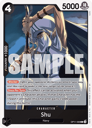 Shu (OP11 - 088) - A Fist of Divine Speed (Common) [OP11 - 088] - TCG Shoppen TCG Shoppen One Piece Single