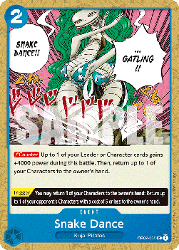 Snake Dance (OP07-055) - 500 Years into the Future (Common) [OP07-055] - TCG Shoppen TCG Shoppen One Piece Single