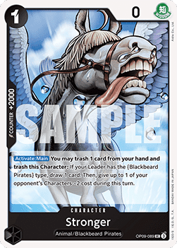 Stronger (OP09-089) - Emperors in the New World (Uncommon) [OP09-089] - TCG Shoppen TCG Shoppen One Piece Single