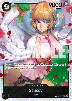Stussy (OP07-085) (V.1) - 500 Years into the Future (Super Rare) [OP07-085] - TCG Shoppen TCG Shoppen One Piece Single