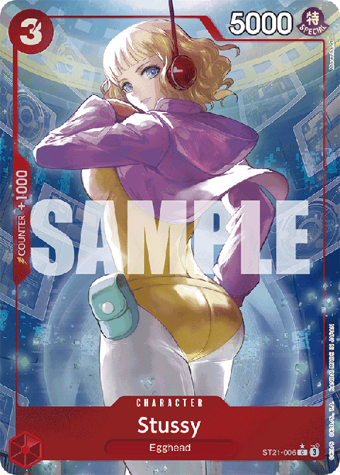 Stussy (ST21-006) (V.2) - Starter Deck: EX Gear 5 (Alternate Art) [ST-21-006] - TCG Shoppen TCG Shoppen One Piece Single
