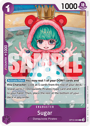 Sugar (OP10-065) - Royal Blood (Rare) [OP10-065] - TCG Shoppen TCG Shoppen One Piece Single