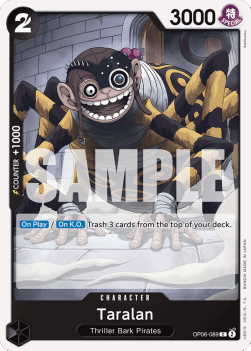 Taralan (OP06-089) - Wings of the Captain (Common) [OP06-089] - TCG Shoppen TCG Shoppen One Piece Single