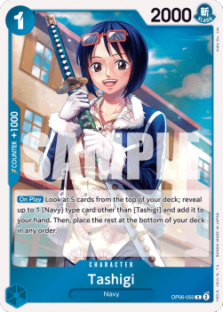 Tashigi (OP06-050) (V.1) - Wings of the Captain (Rare) [OP06-050] - TCG Shoppen TCG Shoppen One Piece Single