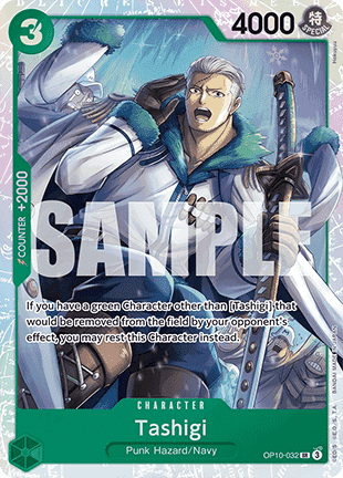 Tashigi (OP10-032) (V.1) - Royal Blood (Super Rare) [OP10-032] - TCG Shoppen TCG Shoppen One Piece Single