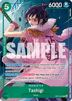 Tashigi (OP14-029) (V.1) - Unnumbered Promos (Rare) [UP-OP14-029] - TCG Shoppen TCG Shoppen One Piece Single