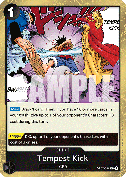 Tempest Kick (OP07-096) - 500 Years into the Future (Rare) [OP07-096] - TCG Shoppen TCG Shoppen One Piece Single
