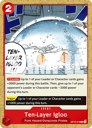 Ten-Layer Igloo (OP10-018) - Royal Blood (Common) [OP10-018] - TCG Shoppen TCG Shoppen One Piece Single