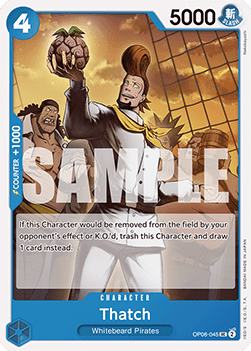 Thatch (OP08-045) - Two Legends (Uncommon) [OP08-045] - TCG Shoppen TCG Shoppen One Piece Single