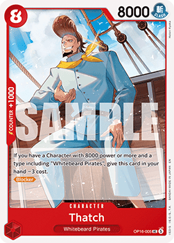 Thatch (OP16-005) - The Time of Battle (Uncommon) [OP16-005] - TCG Shoppen TCG Shoppen One Piece Single