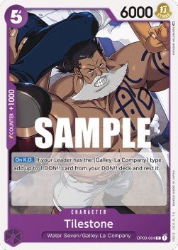Tilestone (OP03 - 064) - Pillars of Strength (Common) [OP03 - 064] - TCG Shoppen TCG Shoppen One Piece Single
