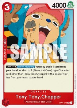 Tony Tony.Chopper (OP01 - 015) - Romance Dawn (Uncommon) [OP01 - 015] - TCG Shoppen TCG Shoppen One Piece Single