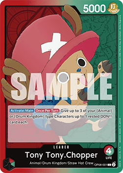 Tony Tony.Chopper (OP08-001) (V.1) - Two Legends (Leader) [OP08-001] - TCG Shoppen TCG Shoppen One Piece Single