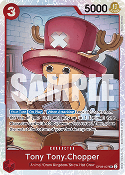 Tony Tony.Chopper (OP08-007) (V.1) - Two Legends (Super Rare) [OP08-007] - TCG Shoppen TCG Shoppen One Piece Single