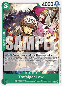 Trafalgar Law (OP09-030) - Emperors in the New World (Uncommon) [OP09-030] - TCG Shoppen TCG Shoppen One Piece Single