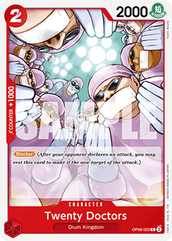 Twenty Doctors (OP08-003) - Two Legends (Common) [OP08-003] - TCG Shoppen TCG Shoppen One Piece Single
