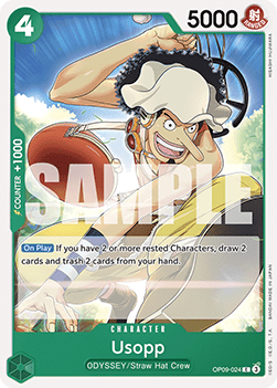 Usopp (OP09-024) - Emperors in the New World (Common) [OP09-024] - TCG Shoppen TCG Shoppen One Piece Single