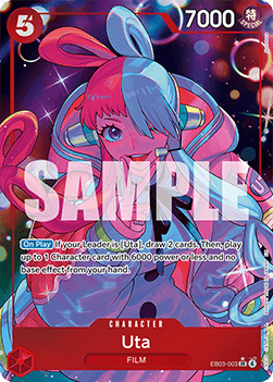Uta (EB03-003) (V.2) - Heroines Edition (Alternate Art) [EB03-003] - TCG Shoppen TCG Shoppen One Piece Single