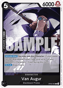 Van Augur (OP09-083) - Emperors in the New World (Rare) [OP09-083] - TCG Shoppen TCG Shoppen One Piece Single