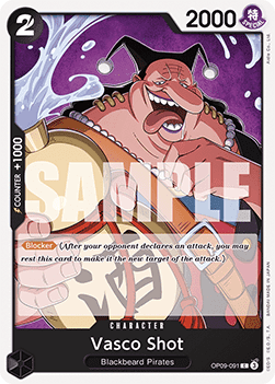 Vasco Shot (OP09-091) - Emperors in the New World (Common) [OP09-091] - TCG Shoppen TCG Shoppen One Piece Single