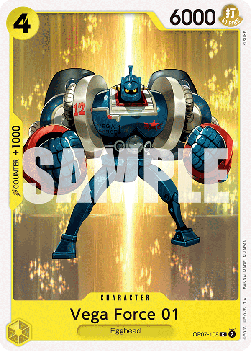 Vega Force 01 (OP07-108) - 500 Years into the Future (Common) [OP07-108] - TCG Shoppen TCG Shoppen One Piece Single