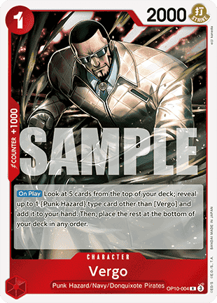 Vergo (OP10-004) - Royal Blood (Rare) [OP10-004] - TCG Shoppen TCG Shoppen One Piece Single