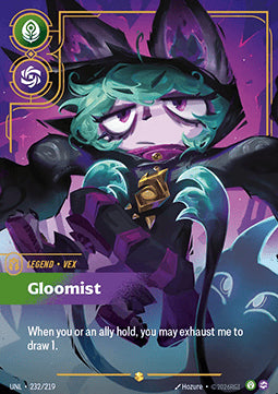 Vex, Gloomist (V.2 - Showcase) - Unleashed (Showcase) [UNL - 232] - TCG Shoppen TCG Shoppen Riftbound Single