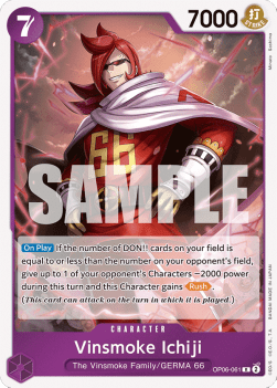 Vinsmoke Ichiji (OP06-061) (V.1) - Wings of the Captain (Rare) [OP06-061] - TCG Shoppen TCG Shoppen One Piece Single