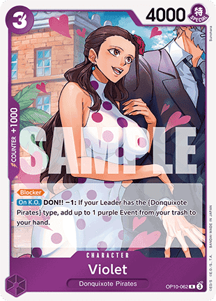 Violet (OP10-062) - Royal Blood (Rare) [OP10-062] - TCG Shoppen TCG Shoppen One Piece Single