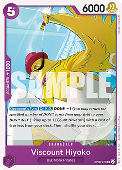 Viscount Hiyoko (OP08-073) - Two Legends (Common) [OP08-073] - TCG Shoppen TCG Shoppen One Piece Single