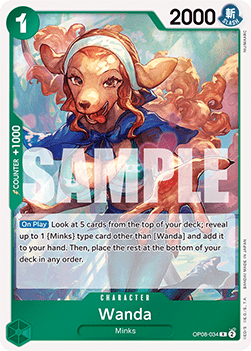 Wanda (OP08-034) - Two Legends (Rare) [OP08-034] - TCG Shoppen TCG Shoppen One Piece Single