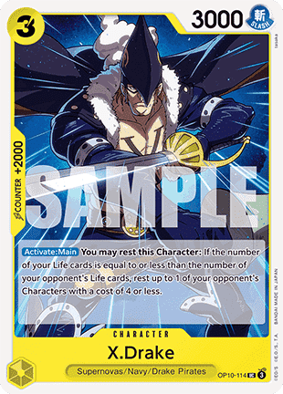 X.Drake (OP10-114) - Royal Blood (Uncommon) [OP10-114] - TCG Shoppen TCG Shoppen One Piece Single