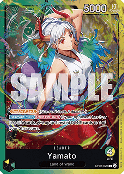 Yamato (OP06-022) - Starter Deck: Green Yellow Yamato (Leader) [ST-28-OP06-022] - TCG Shoppen TCG Shoppen One Piece Single
