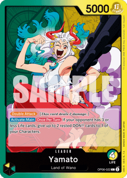 Yamato (OP06-022) (V.1) - Wings of the Captain (Leader) [OP06-022] - TCG Shoppen TCG Shoppen One Piece Single