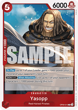 Yasopp (OP09-013) - Emperors in the New World (Rare) [OP09-013] - TCG Shoppen TCG Shoppen One Piece Single
