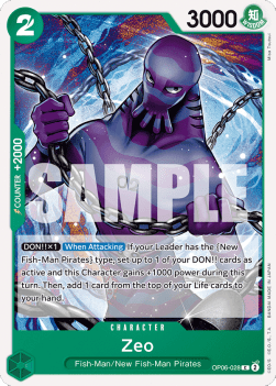 Zeo (OP06-028) - Wings of the Captain (Common) [OP06-028] - TCG Shoppen TCG Shoppen One Piece Single