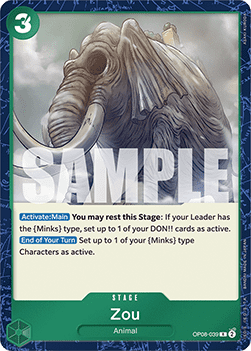 Zou (OP08-039) - Two Legends (Rare) [OP08-039] - TCG Shoppen TCG Shoppen One Piece Single